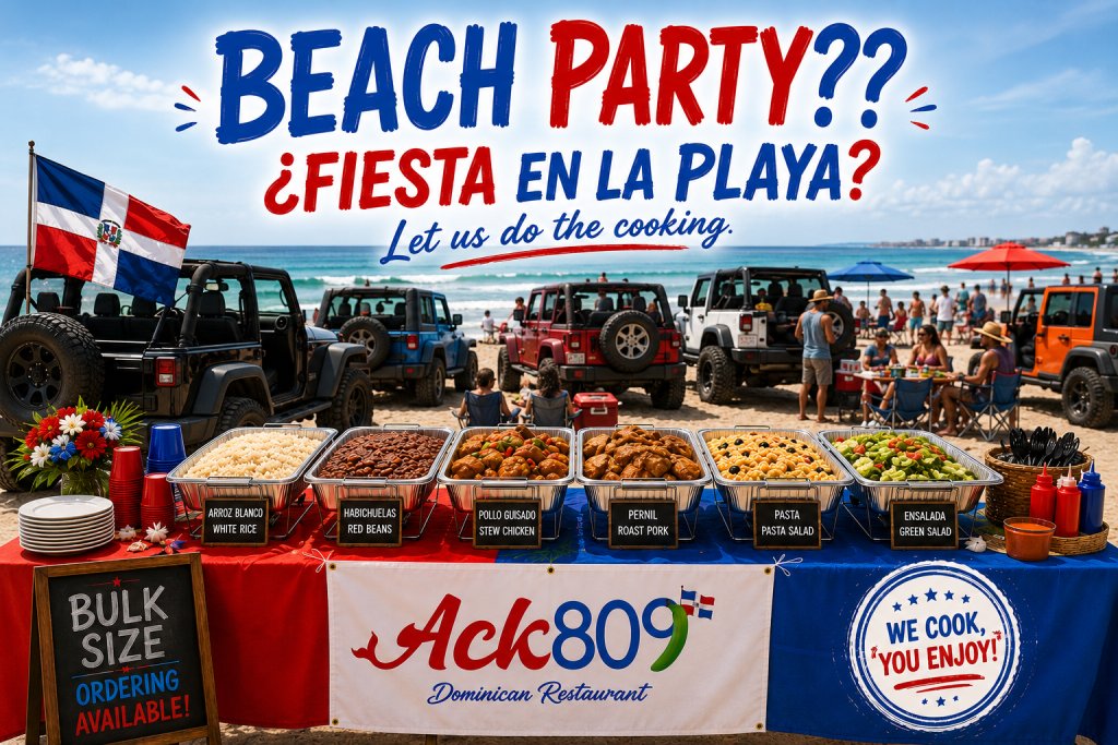 Beach party website